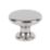Essentials  Traditional Classic Disc Knobs Polished Chrome 30mm 2 Pack