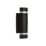 Lutec Focus Outdoor Up & Down Wall Light With PIR Sensor Matt Black