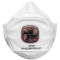 JSP SpringFit Disposable Tri-Fold Flat Mask P3