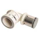 Purmo  Plastic Press-Fit Adapting 90° Elbow 1/2" x 20mm