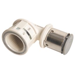 Purmo  Plastic Press-Fit Adapting 90° Elbow 1/2" x 20mm
