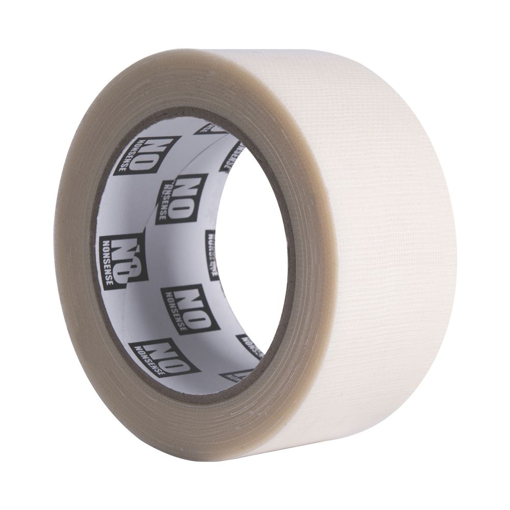 No Nonsense Gaffer Tape 50 Mesh Clear 11m x 48mm Screwfix