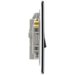 LAP  20A 1-Gang DP Boiler Switch Slate Grey with LED