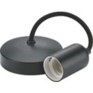 Knightsbridge  Contemporary Pendant Anthracite