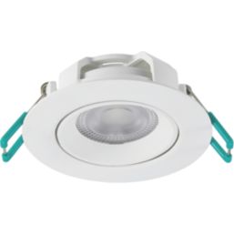 Sylvania SylSpot Neos Adjustable & Tiltable  LED Recessed Spotlight White 4.8W 400lm 3 Pack