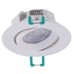 Sylvania SylSpot Neos Adjustable & Tiltable  LED Recessed Spotlight White 4.8W 400lm 3 Pack