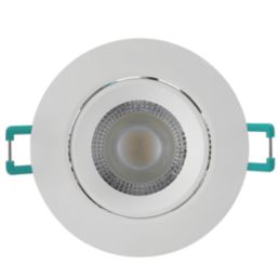 Sylvania SylSpot Neos Adjustable & Tiltable  LED Recessed Spotlight White 4.8W 400lm 3 Pack