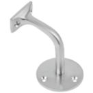 Essentials Handrail Bracket Satin Chrome 65mm