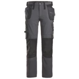 Snickers 6271 Work Trousers Black 30" W 30" L