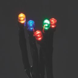 1000 LED Indoor & Outdoor Multi Colour Cluster Christmas Lights