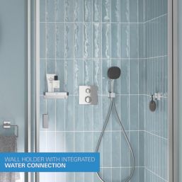 Grohe Precision 250 Square HP Rear-Fed Concealed Chrome Thermostatic Shower System