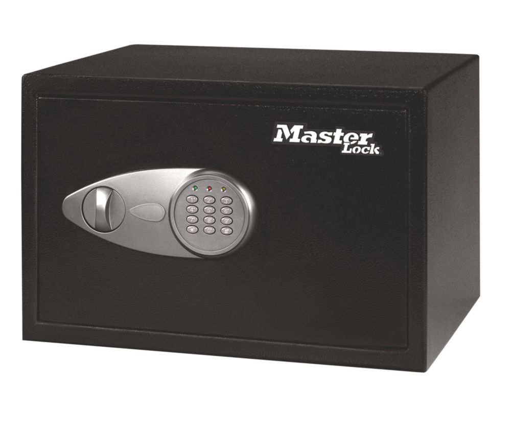 Master Lock X055ML Electronic Combination Security Safe 16.4Ltr Screwfix