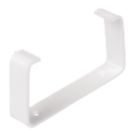 Manrose Rectangular Flat Channel Clips White 100mm 2 Pack