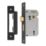 Smith & Locke  3 Lever Matt Black Mortice Sashlock 65mm Case - 44mm Backset