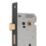 Smith & Locke  3 Lever Matt Black Mortice Sashlock 65mm Case - 44mm Backset