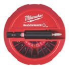Milwaukee Shockwave 1/4" Hex Shank Mixed Impact Bits 15 Piece Set
