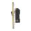 Contactum Lyric 13A Switched Fused Spur  Brushed Brass with White Inserts