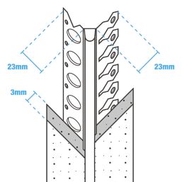 Internal Arch Bead 2-3mm x 2.5m 5 Pack