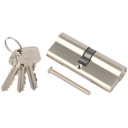 Smith & Locke  6-Pin Euro Cylinder 45-55 (100mm) Nickel