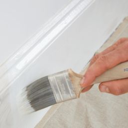 Fortress Trade 1Ltr White Gloss Water-Based Trim Paint