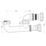 Viva Swivel 40mm Sink or Urinal Magna 1½" x 50mm Seal Bath Trap