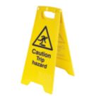 Caution Trip Hazard A-Frame Safety Sign 600mm x 290mm