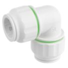 Flomasta  Plastic Push-Fit Equal 90° Elbow 28mm