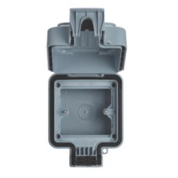 Contactum IP66 Weatherproof Outdoor 1-Gang Enclosure 170mm x 86mm x 155mm