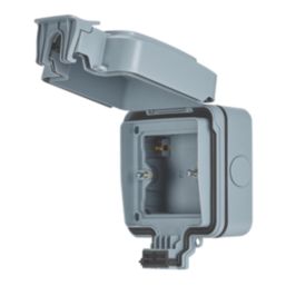Contactum IP66 Weatherproof Outdoor 1-Gang Enclosure 170mm x 86mm x 155mm