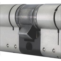 Smith & Locke Fire Rated 3 Star Diamond Thumbturn Cylinder Lock 35-35 (70mm) Satin Nickel