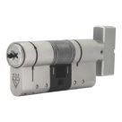 Smith & Locke Fire Rated 3 Star Diamond Thumbturn Cylinder Lock 35-35 (70mm) Satin Nickel