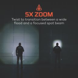 Nebo Blueline Flex Rechargeable LED Handheld Torch Black 600lm