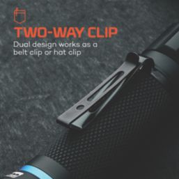 Nebo Blueline Flex Rechargeable LED Handheld Torch Black 600lm