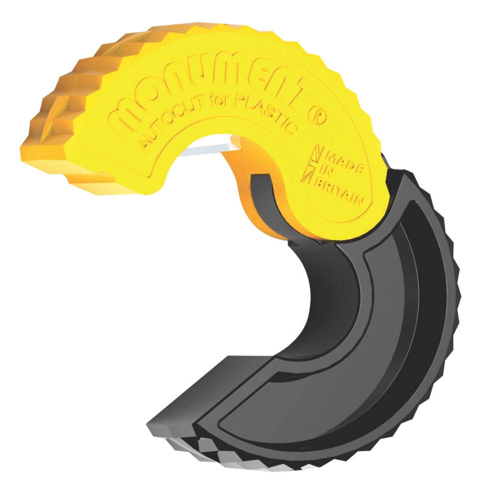 Monument Tools 22mm Manual Plastic Pipe Cutter Screwfix