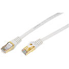 Labgear White Shielded RJ45 Cat 7 Ethernet Patch Lead 5m