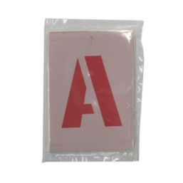 Essentials 0-9 / A-Z Stencil Kit 36 Pieces