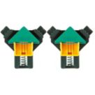 Wolfcraft 90° Corner Clamps 1" (22mm) 2 Pack