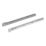 Essentials Steel Self-Closing Roller Drawer Runners 400mm 2 Pack