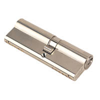 Yale 6-Pin Euro Cylinder Lock BS 35-45 (90mm) Satin Nickel
