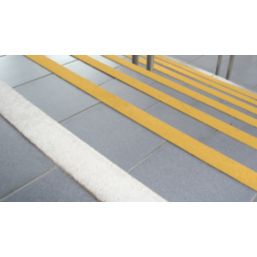 COBA COBAGRiP Yellow GRP Slip Resistant Stair Nosing 1000mm x 55mm x 55mm