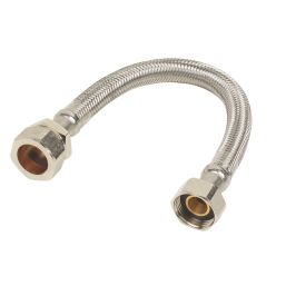 Essentials Flexible Tap Connector 22mm x 3/4" x 300mm