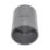 FloPlast  Straight Couplings 40mm x 40mm Grey 5 Pack