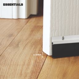 Essentials Draught Excluder White 1m