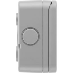 British General  IP66 13A Weatherproof Outdoor Switched Fused Spur & Flex Outlet with Neon