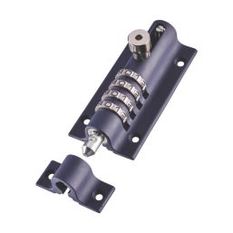 Squire Die-Cast Steel 4-Dial Combination Locking Bolt 120mm Blue