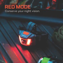 Nebo Einstein 250  LED Headlamp Storm Grey 250lm