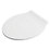 Croydex Michigan Soft-Close with Quick-Release Toilet Seat Thermoset Plastic White