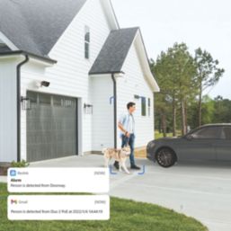 Reolink Duo 2 PoE White Wired 4K Indoor & Outdoor Smart CCTV Security Camera