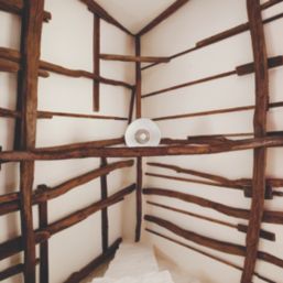 Wallrock White Thermal Liner Wallpaper 1000mm x 15m