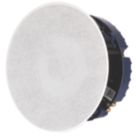 Lithe Audio 9" 50W RMS Wired or Wireless Bluetooth Ceiling Speaker 30m White Grille